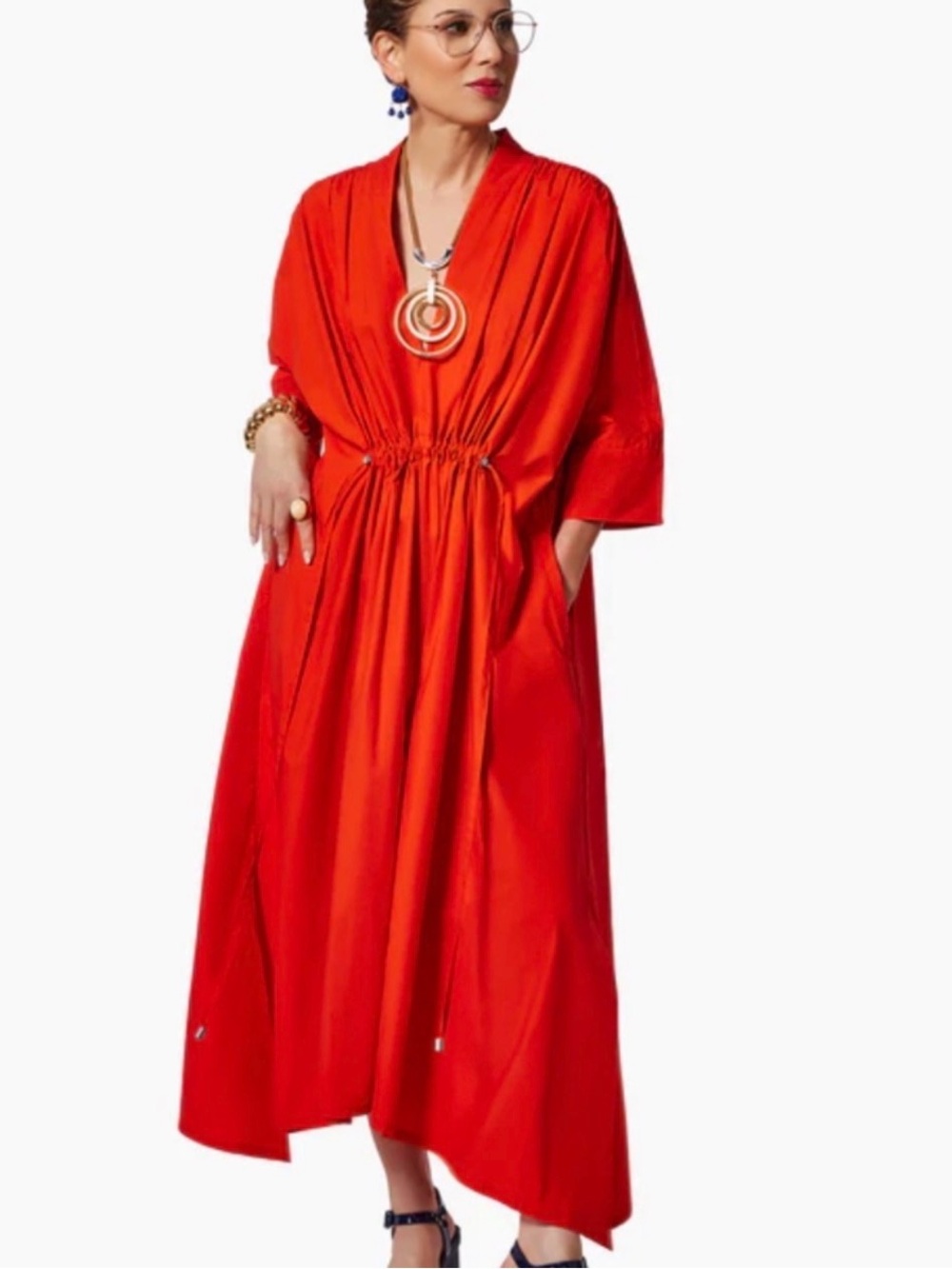 Carla Rockmore drawstring dress
